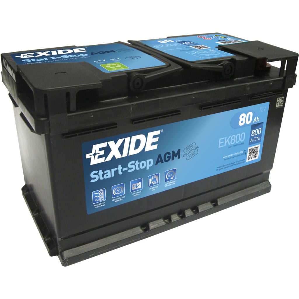 Аккумулятор exide ek800