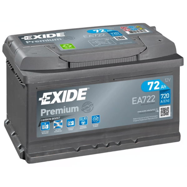 Аккумулятор exide ea722 характеристики