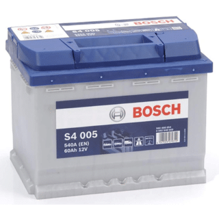 Bateria Bosch S4 S4005. 60 Ah - 540A(EN) 12V. 242x175x190mm