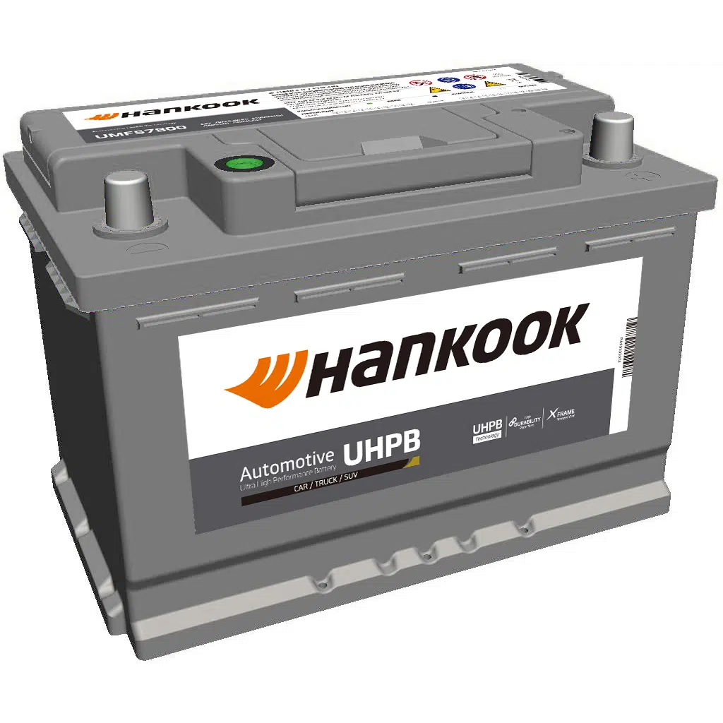 Intuición Cincuenta unos pocos Comprar Bateria Hankook UMF57800. 78 Ah - 780A(EN) 12V. 277x174x190mm al  mejor precio con envío gratuito en 24 horas - Blue Batteries