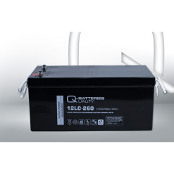 Batería Qbatteries Agm Deep Cycle Battery AGM. 12LC-260. 278 Ah 12V. 520x268x220mm