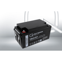 Batería Qbatteries Agm Deep Cycle Battery AGM. 12LC-67. 67 Ah 12V. 350x167x180mm