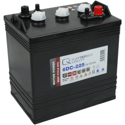 Batería Qbatteries Deep Cycle Battery 6DC-225. 225 Ah 6V. 260x180x275mm