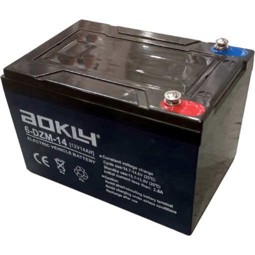 Batería Aokly Agm Vrla Battery 6DZM14-F2. 14 Ah 12V. 151x98x95mm