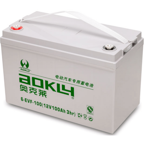 Batería Aokly Agm Vrla Battery AGM. 6EVF100. 147 Ah 12V. 332x174x216mm