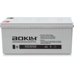 Batería Aokly Agm Vrla Battery AGM. 6GFM200. 200 Ah (C10) 12V. 522x240x218mm