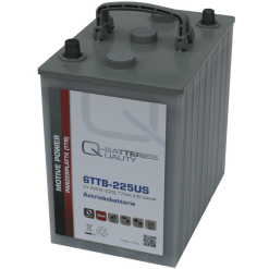 Batería Qbatteries Tubular Plate Battery 6TTB-225US. 225 Ah 6V. 260x180x275mm