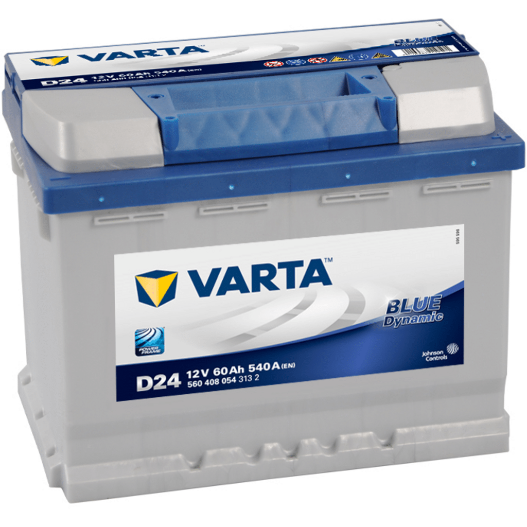 Batería Varta Blue Dynamic D24. 60 Ah - 540A(EN) 12V. 242x175x190mm - Blue  Batteries