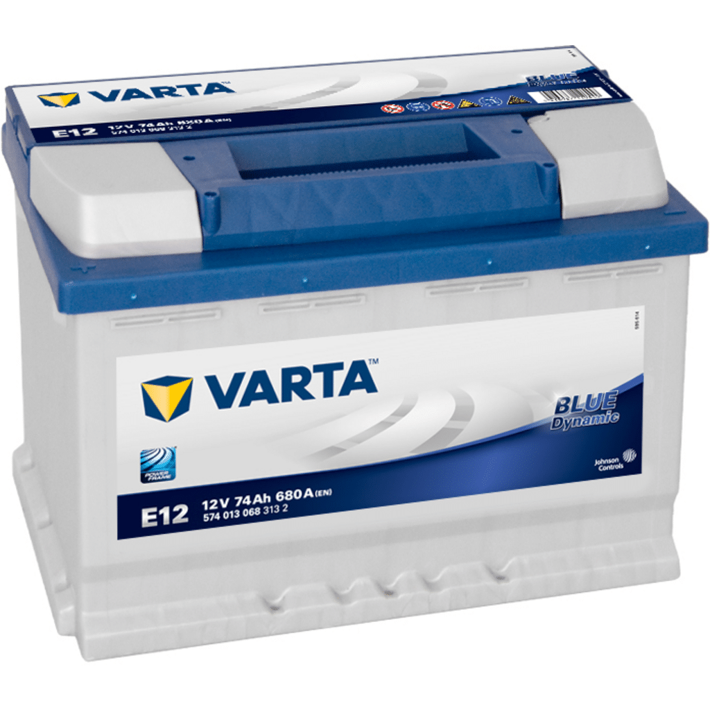 Batería Varta Blue Dynamic E12. 74 Ah - 680A(EN) 12V. 278x175x190mm - Blue  Batteries
