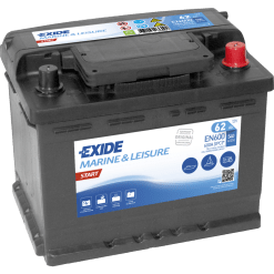 Batería Exide Marina Start EN600. 62 Ah - 540A(EN) 12V. 242x175x190mm
