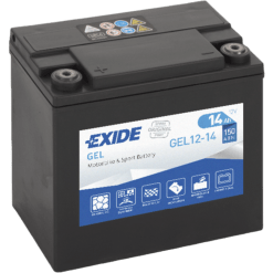 Batería Exide Moto 12V Agm Ready AGM. GEL12-14. 14 Ah - 150A(EN) 12V. 150x90x145mm