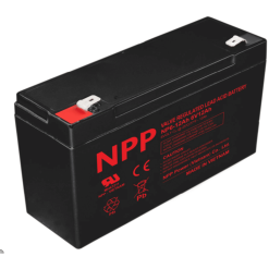 Batería Npp Power NP6-12AHT2. 12 Ah 6V. 151x34x94/100mm