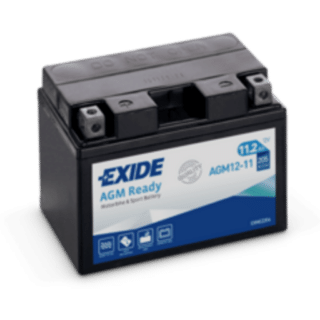 Exide AGM Ready AGM12-11 Batería AGM para Moto