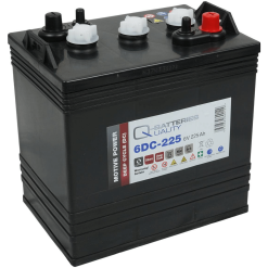 Batería Qbatteries Deep Cycle Battery 6DC-225. 225 Ah 6V. 260x180x275mm