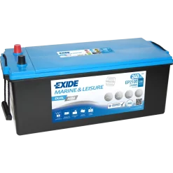 Batería Exide Marina Dual EP2100. 240 Ah - 1200A(EN) 12V. 518x279x240mm