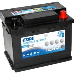 Batería Exide Marina Dual EP500. 60 Ah - 680A(EN) 12V. 242x175x190mm