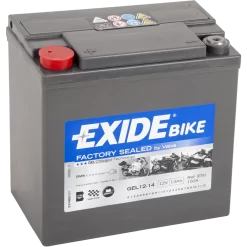 Batería Exide Moto 12V Agm Ready AGM. GEL12-14. 14 Ah - 150A(EN) 12V. 150x90x145mm
