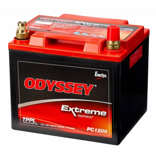 Batería Odyssey Extreme Series AGM. PC1200. 42 Ah 12V. 199x169x193mm