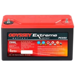 Batería Odyssey Extreme Series AGM. PC950. 34 Ah - 400A(EN) 12V. 250x97x156mm