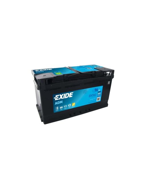 Batería Exide Agm AGM. EK960. 96 Ah - 850A(EN) 12V. 353x175x190mm