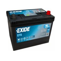 Batería Exide Efb EFB. EL754. 75 Ah - 750A(EN) 12V. 260x168x200mm
