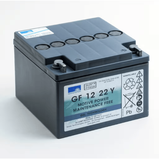 Batería Sonnenschein GF12022Y. 24 Ah 12V. 167x176x126mm