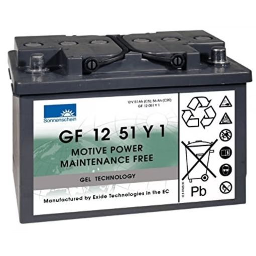 Batería Sonnenschein GF12051Y1. 56 Ah 12V. 278x175x190mm