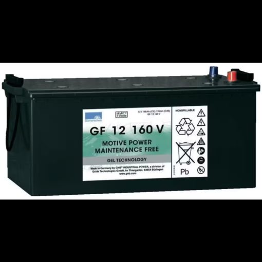 Batería Sonnenschein GF12160V.  Ah (C10) 12V. 518x274x238mm