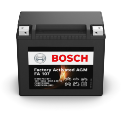 Batería Bosch Fa - Motorcycle AGM. FA107. 18 Ah (C10) - 310A(EN) 12V. 176x89x154mm