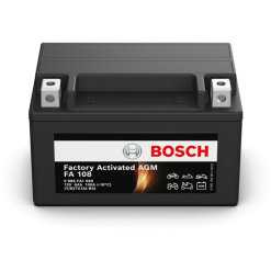 Batería Bosch Fa - Motorcycle AGM. FA108. 6 Ah (C10) - 100A(EN) 12V. 150x87x93mm