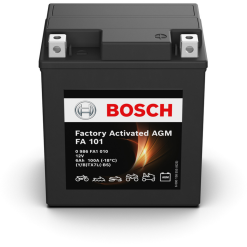 Batería Bosch Fa - Motorcycle AGM. FA101. 6 Ah (C10) - 100A(EN) 12V. 113x70x130mm
