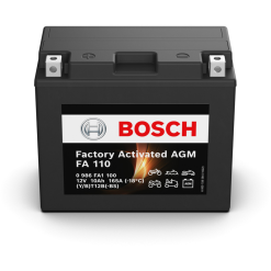 Batería Bosch Fa - Motorcycle AGM. FA110. 10 Ah (C10) - 165A(EN) 12V. 150x70x130mm
