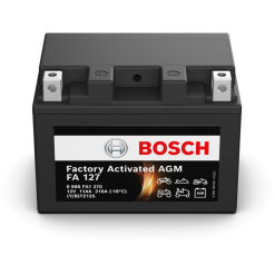 Batería Bosch Fa - Motorcycle AGM. FA127. 11 Ah (C10) - 210A(EN) 12V. 150x88x110mm